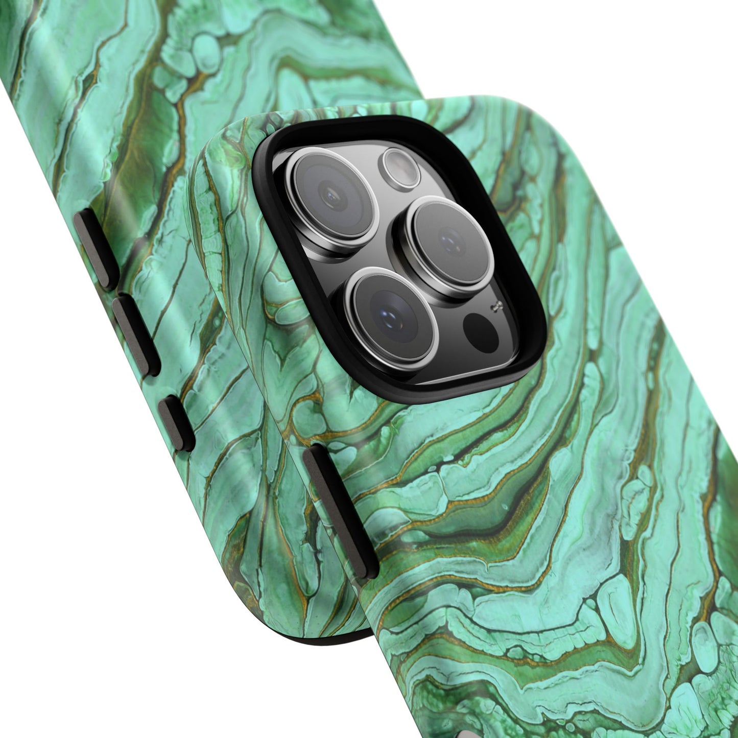 Emerald Hues Protective Cases