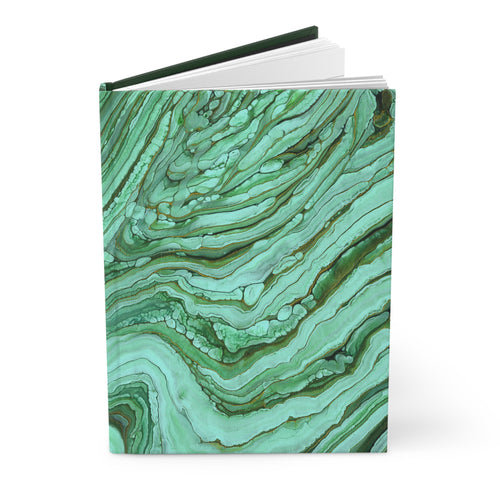 Emerald Hues Satin-matte Journal